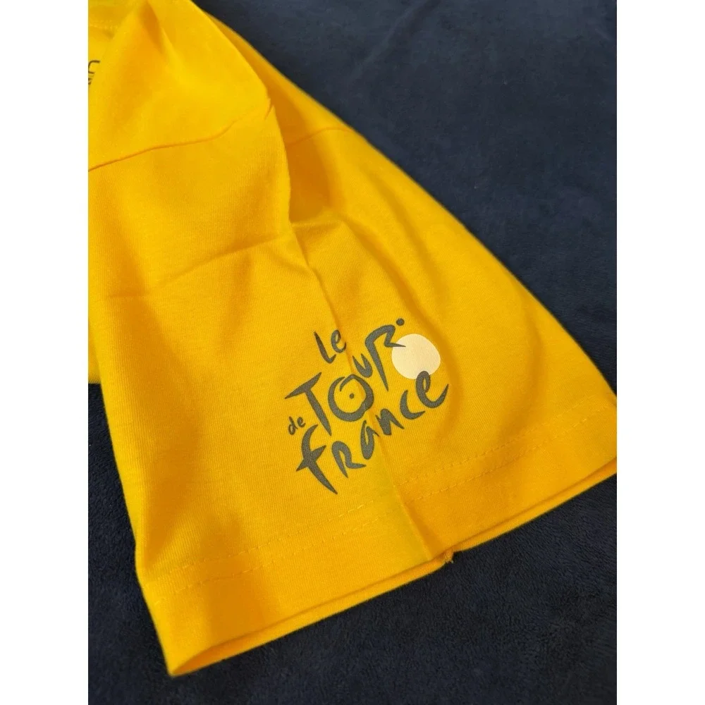 Le Tour De France 2007 Official T-Shirt Mens XL Yellow Vtg Merchandise NWT